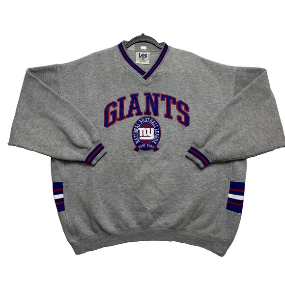 VINTAGE New York Giants Sweatshirt Mens 2XL Gray National Football League - Picture 1 of 11